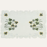 Placemats with European Embroidery - The Clem Collection - Decozen