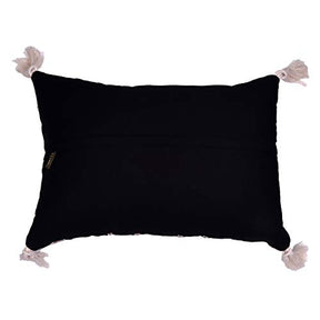 Black and Beige Throw Pillow Covers - Set of 2 and 4, 18 x 18 inches - Decozen