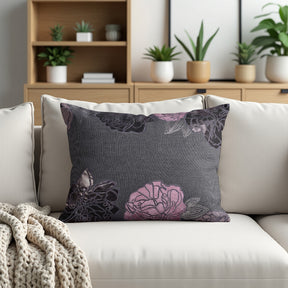 Gray Throw Pillow Covers - Set of 2 and 4, 14 x 20 inches