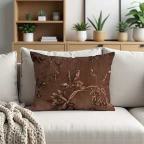 Set of 2 or 4 brown throw pillow covers, 14 x 20 inches, made by CU6509-35-4, perfect for home decor.