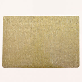 Set of 8 woven PVC placemats from TH1900601, durable and stylish for dining table decor.