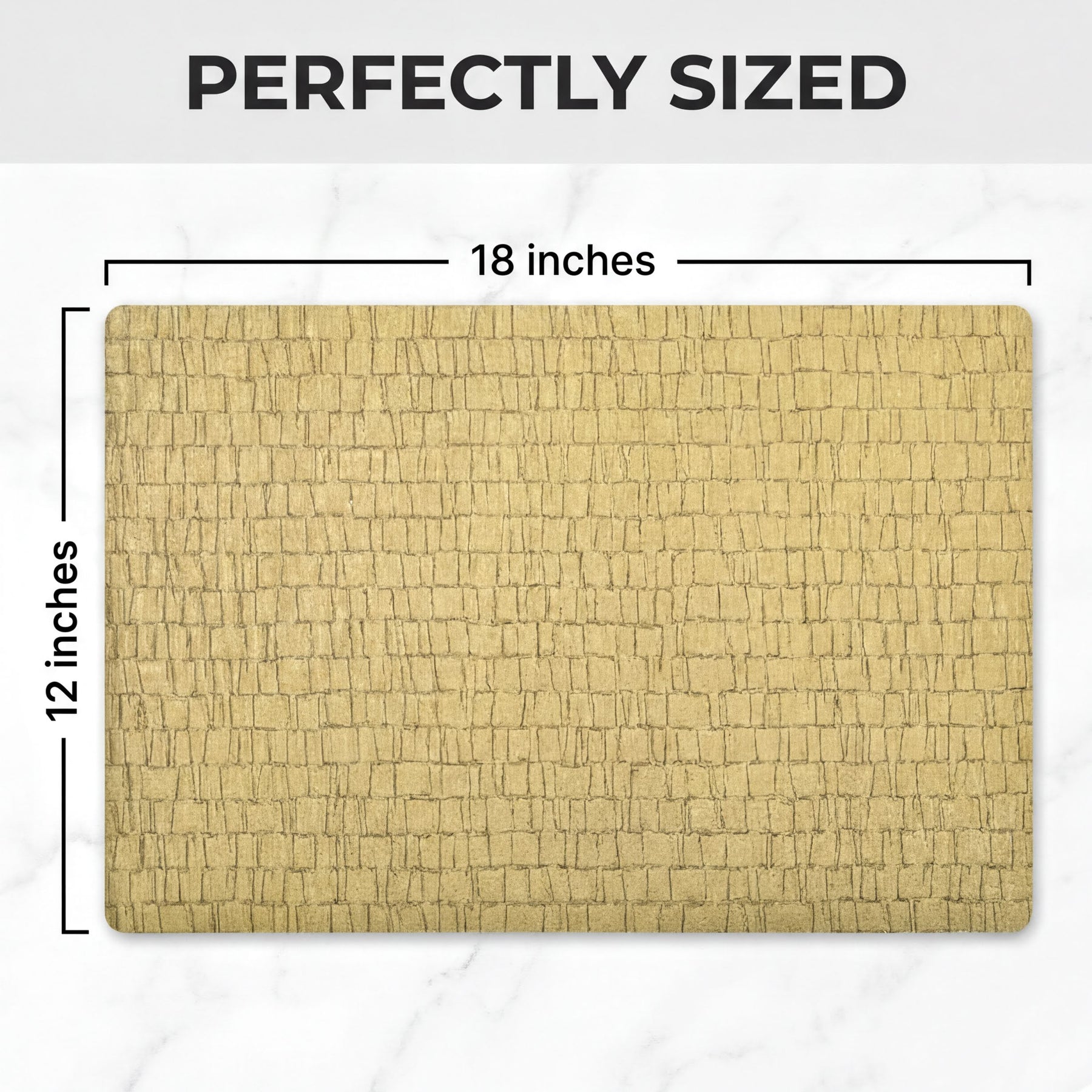 Set of 4 and 6 PVC placemats by 618EVA-9-2-4, featuring colorful, durable surface for dining table protection.