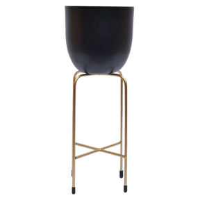 Planter with Metal Stand