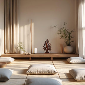 Mccaullie Tree of Life Wooden Sculpture – Handmade Art | Decozen Luxe - Decozen