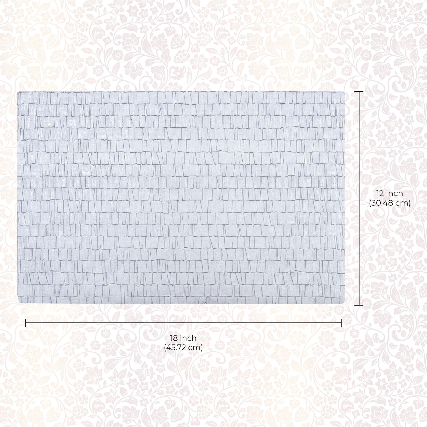 Set of 4 and 6 PVC placemats by 618EVA-9-1-4, featuring colorful, durable plastic design for table protection and decor.