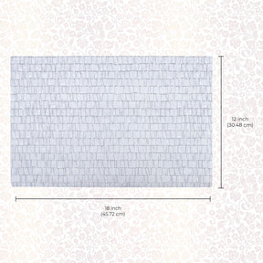 Set of 4 and 6 PVC placemats by 618EVA-9-1-4, featuring colorful, durable plastic design for table protection and decor.
