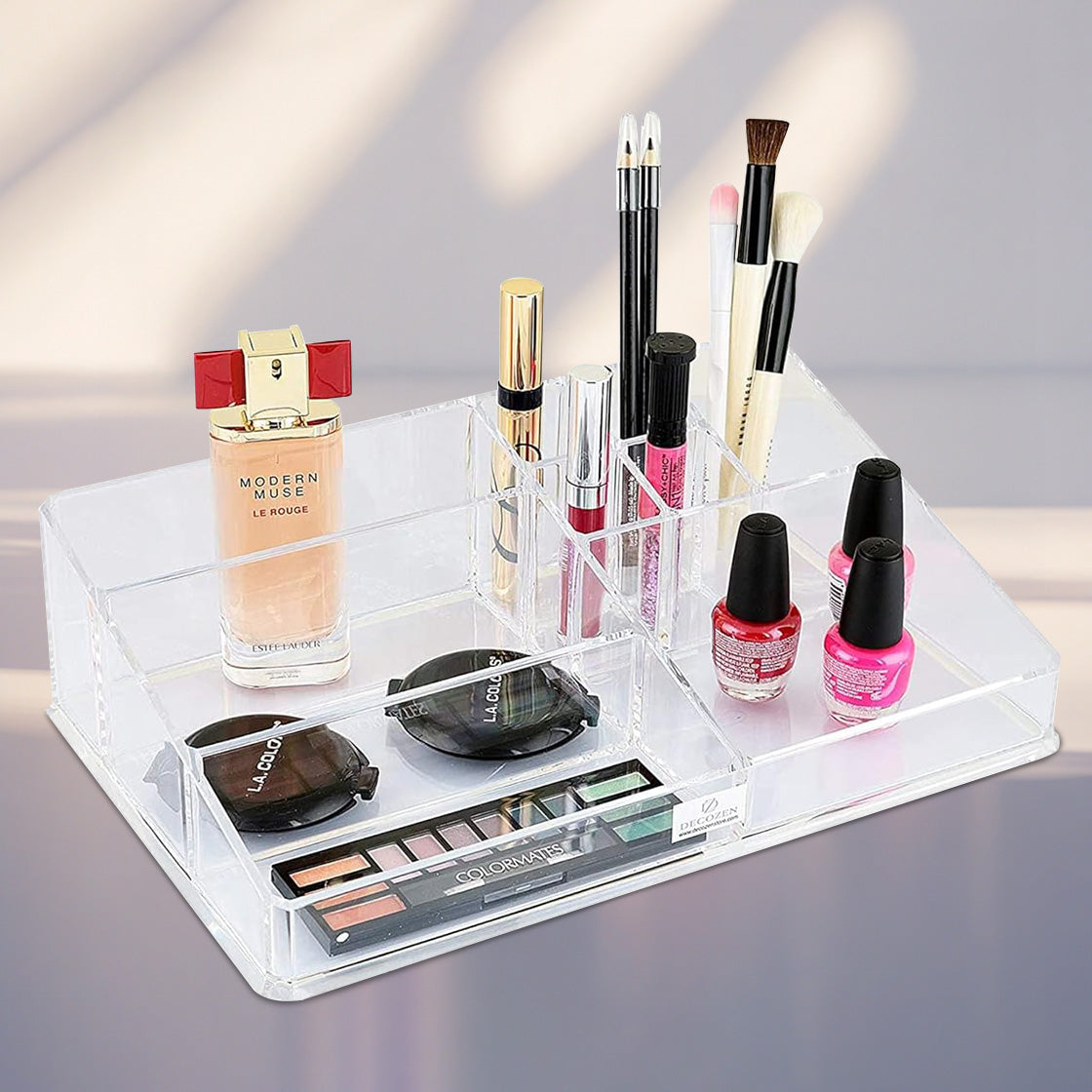 Clear Makeup and Jewelry Organizers - 21 Slots