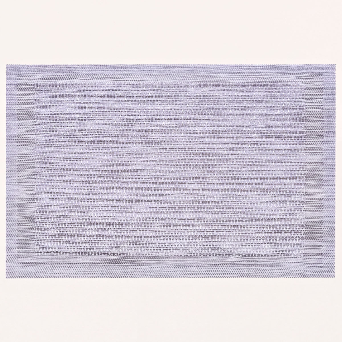 Set of four PVC placemats for dining table, durable and easy to clean, perfect for protecting surfaces during meals.