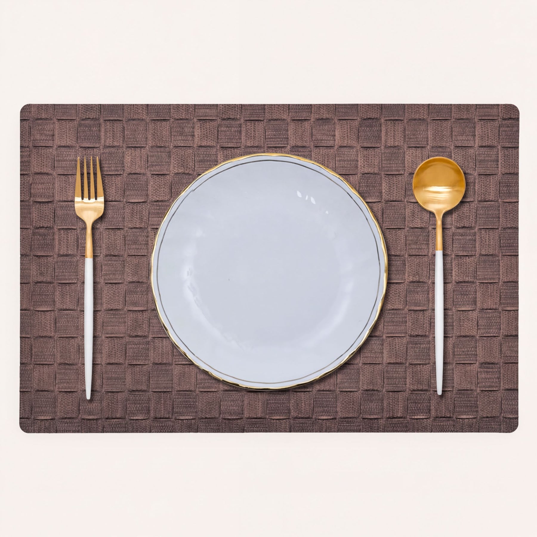 Set of 4 and 6 PVC placemats from 618EVA-7-3-4, showcasing colorful, durable PVC table protectors for dining.