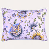 Floral printed throw pillow cover from CC-9699-4, 14x20 inches, featuring vibrant floral design on fabric.