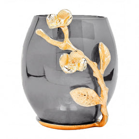 Handmade Milli Essence bathroom tumbler with modern design, decorative counter accessory for bathroom decor.