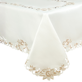 Table Toppers with European Embroidery - The Dayse Collection - Decozen