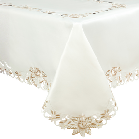 Table Toppers with European Embroidery - The Dayse Collection - Decozen