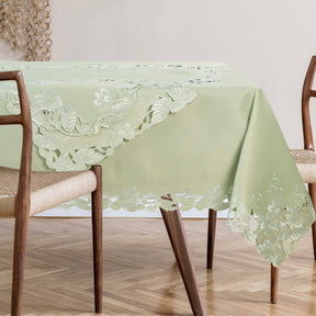 Table Toppers with European Embroidery - The Daulton Collection - Decozen