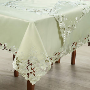 Table Toppers with European Embroidery - The Daulton Collection - Decozen