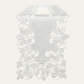 Table Runner with European Embroidery - The Darvin Collection - Decozen