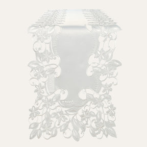 Table Runner with European Embroidery - The Darvin Collection - Decozen