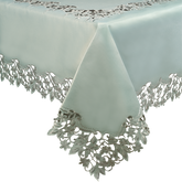 Table Toppers with European Embroidery - The Alvina Collection - Decozen