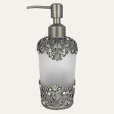 Celestia Glow – Modern Decorative Bathroom Accessory Handmade Soap Dispenser, 9 oz