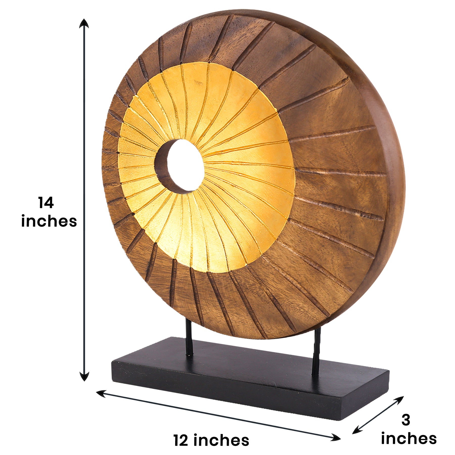 Hand-carved wooden sculpture by LAY003, artistic wooden décor accent for home decoration, featuring natural wood grain and organic shape.