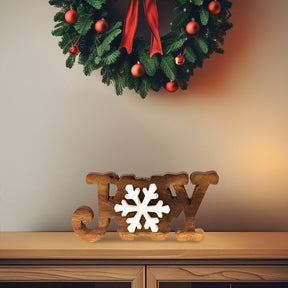 Pure Joy – Hand Carved Wooden Sculpture, Artistic Handmade Decorative Accent