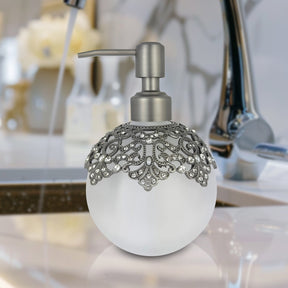 Isolde Essence – Modern Decorative Bathroom Accessory Handmade Soap Dispenser, 12 oz - Decozen