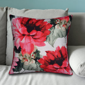 Floral Printed Design Throw Pillow Covers - Decozen