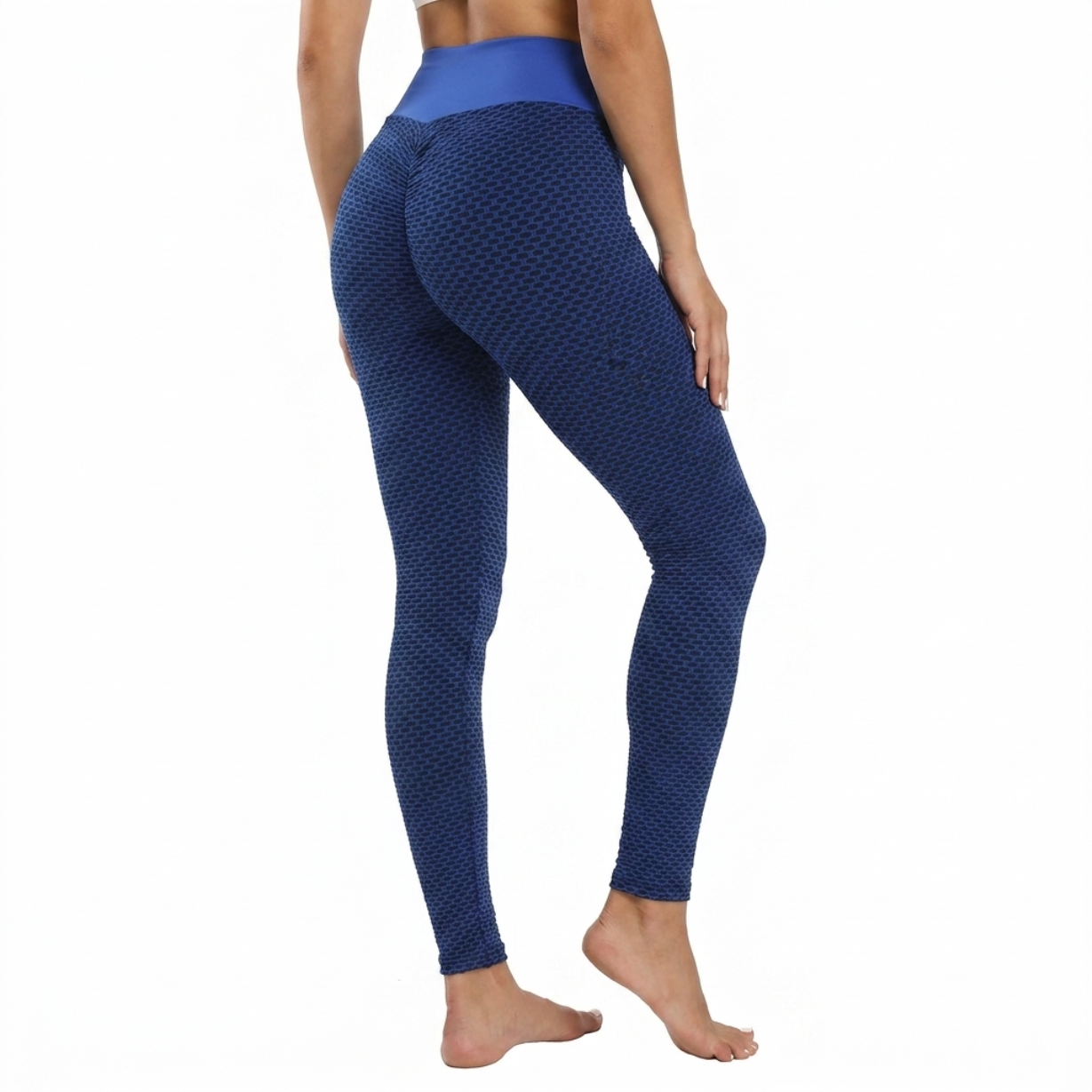 Yogazen Women's High-Waist Capri Leggings – Tummy-Control Yoga Pants