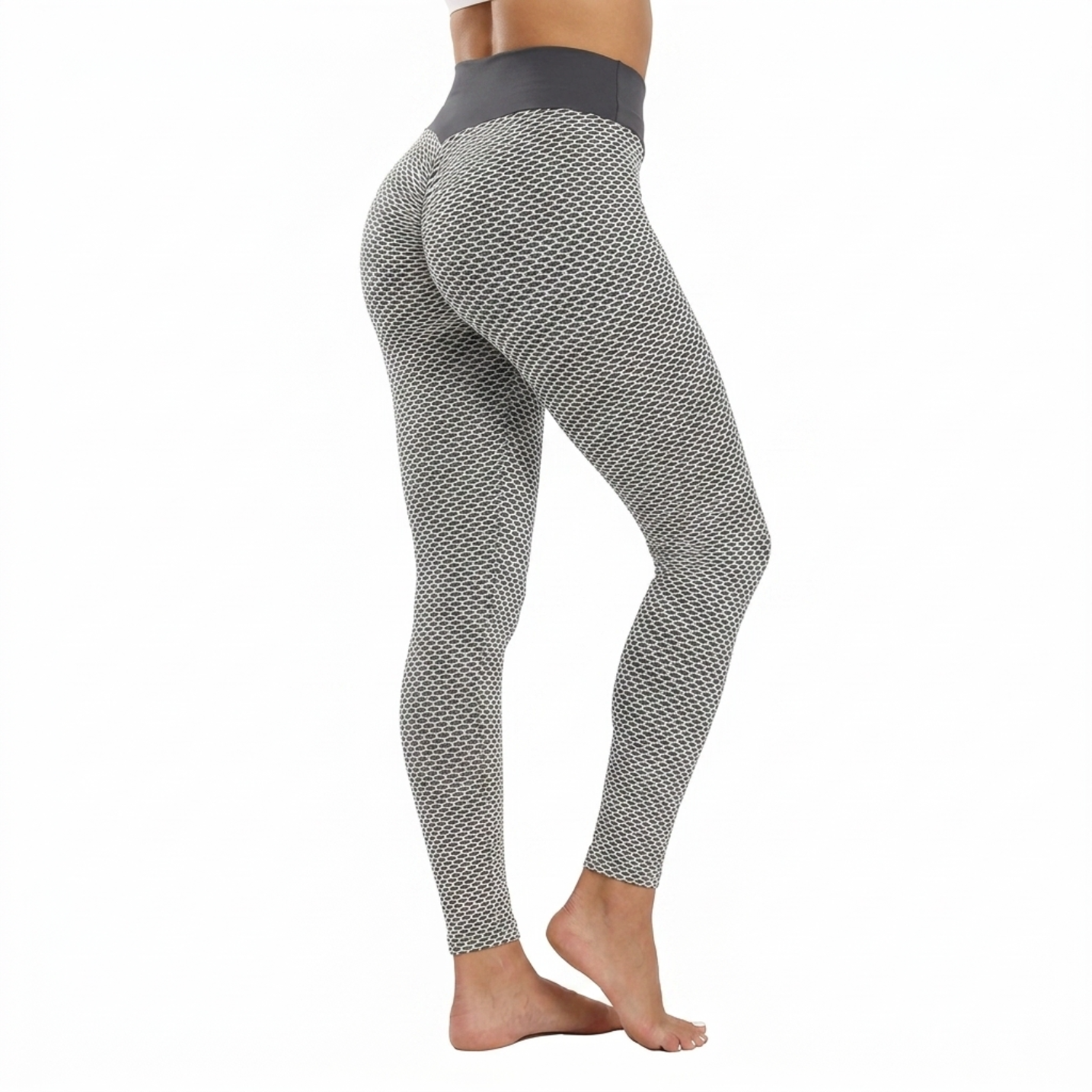 Yogazen Women's High-Waist Capri Leggings – Tummy-Control Yoga Pants