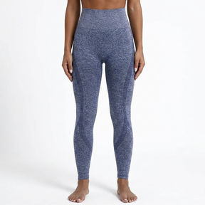Yogazen Women's High-Waist Seamless Leggings – Ruched Butt Tummy-Control Tights