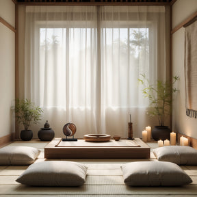 Harmony Flow – Hand Carved Yin Yang Wooden Sculpture, Artistic Home and Farm House Decor - Decozen