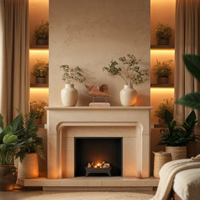 Shell Wooden Sculpture – Handmade Coastal Home Decor | Decozen Luxe - Decozen