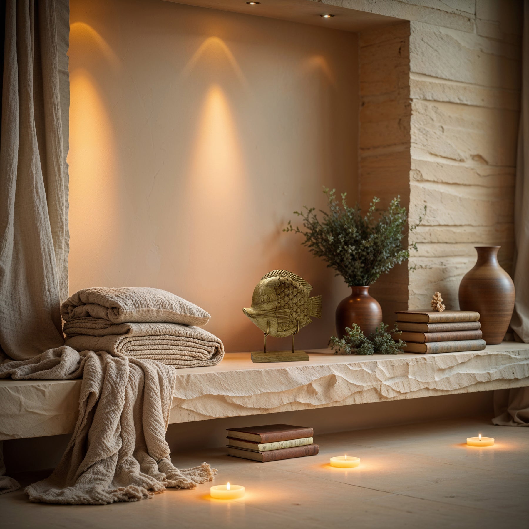 Ocean Whisper – Hand-Carved Wooden Fish Sculpture, Artistic Home Décor - Decozen