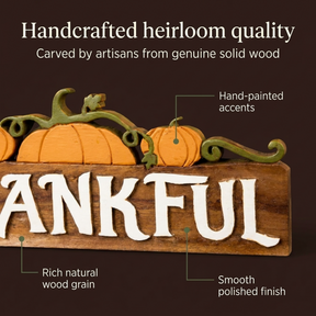 Handmade Wooden Sculpture – Rustic Wood Sculpture | Handcrafted Acacia Wood Decor