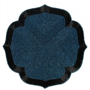 Beaded Placemats – 14 Inch Heat Resistant Dining Table Mats | Elegant Handmade Design