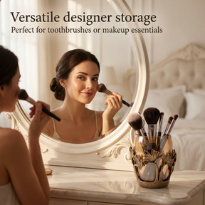 Stylish Bathroom Tumbler – Elegant Decorative Bathroom Accessory Set for Vanity