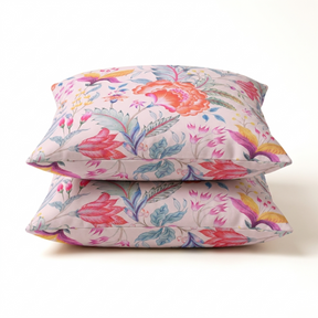 Floral Throw Pillow Covers - 20 x 20 Inches | Decorative Printed Cushion Covers
