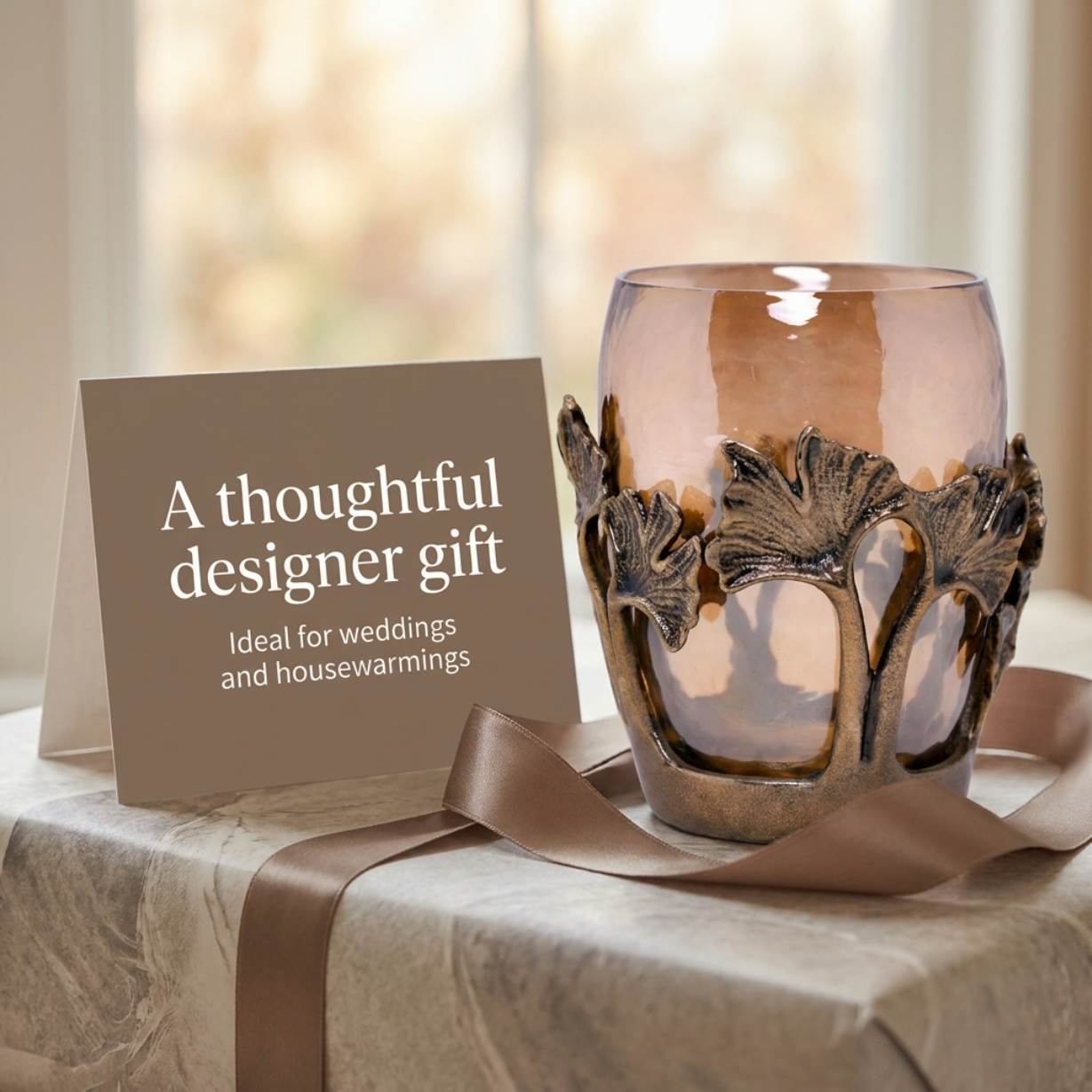 Stylish Bathroom Tumbler – Elegant Decorative Bathroom Accessory Set for Vanity
