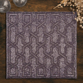 Creola Grace – Charger Plates Beaded Placemats, The Creola Collection Elegant Decorative Dining Table Décor 15 inch - Decozen