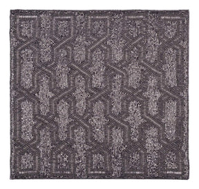 Creola Grace – Charger Plates Beaded Placemats, The Creola Collection Elegant Decorative Dining Table Décor 15 inch - Decozen