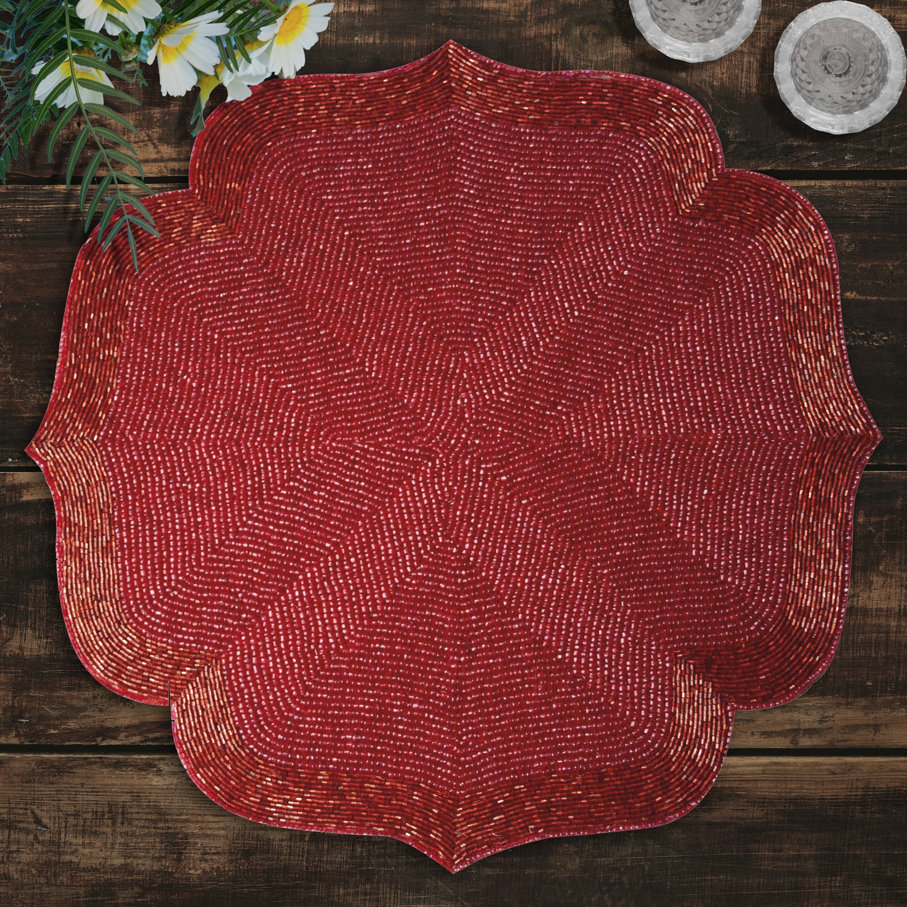 The Koleda Beaded Placemats - Decozen