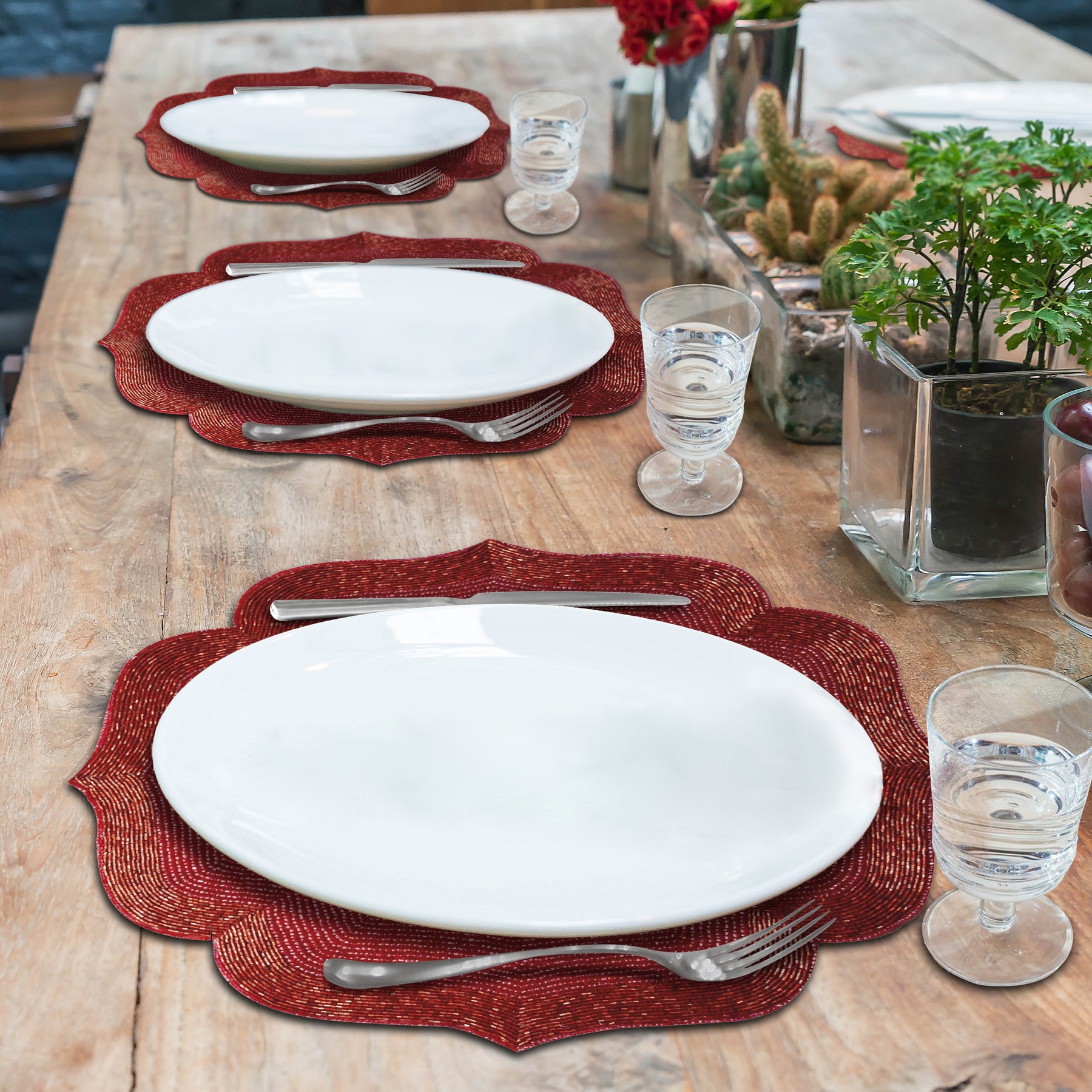 The Koleda Beaded Placemats - Decozen