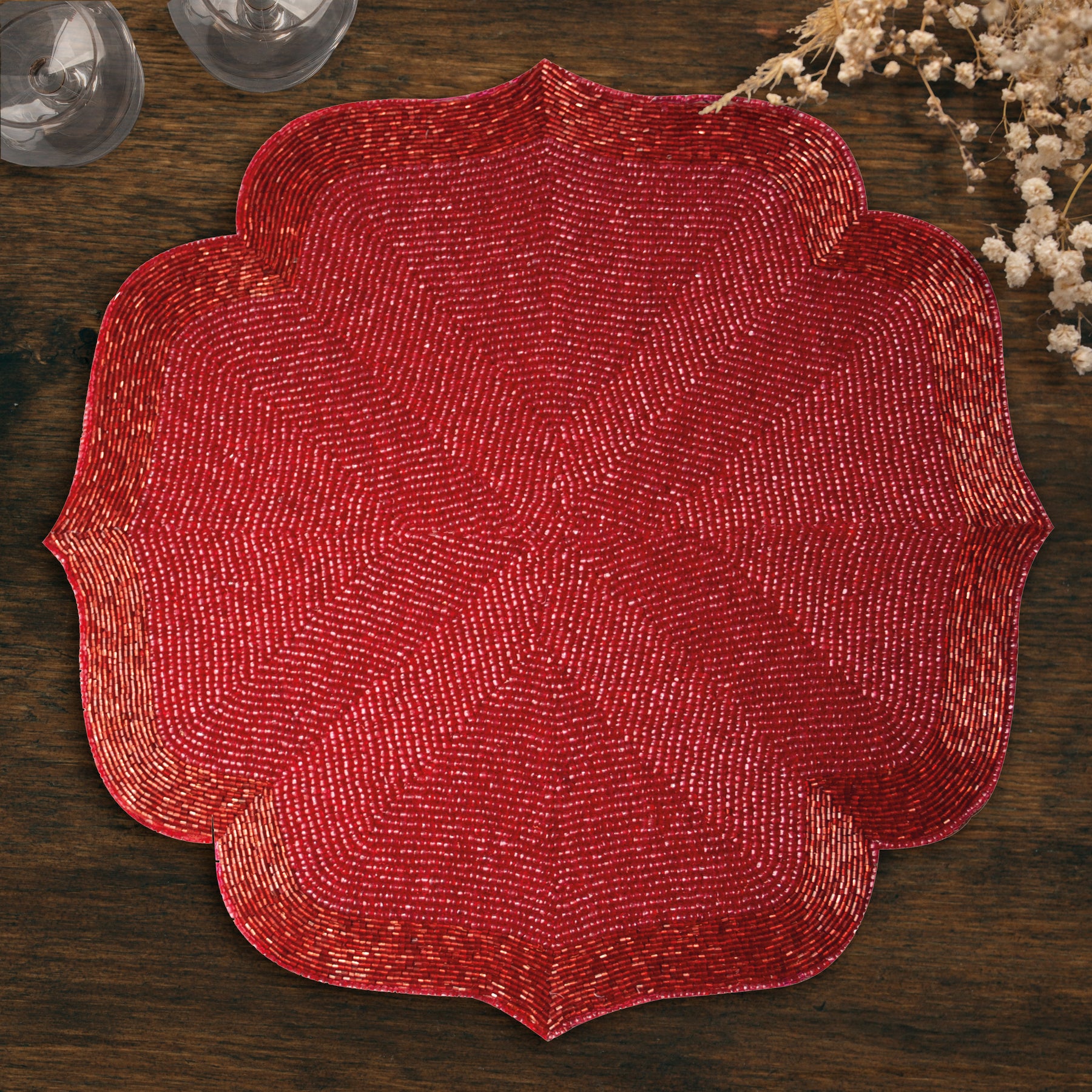The Koleda Beaded Placemats - Decozen