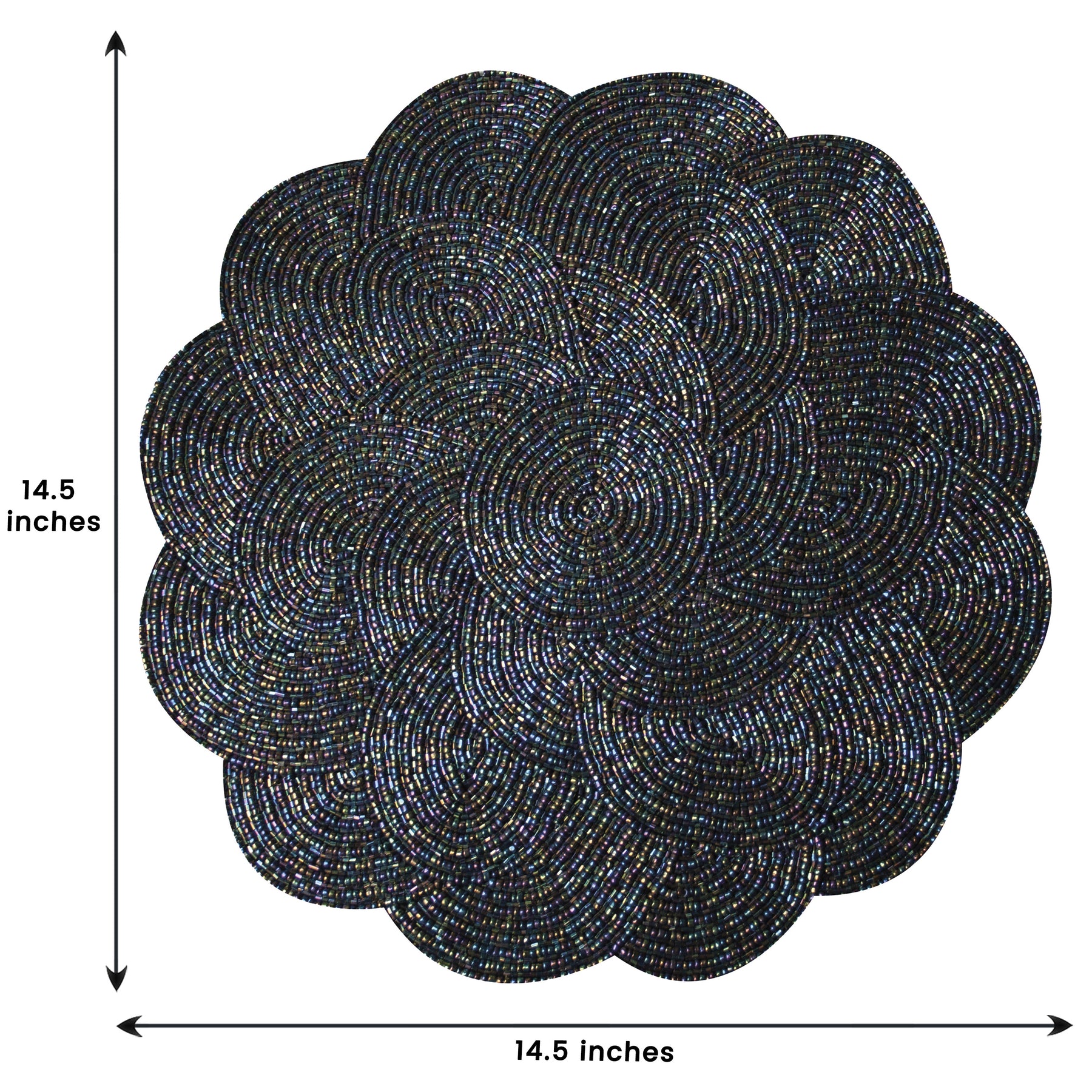 The Meribelle Beaded Placemats - Decozen