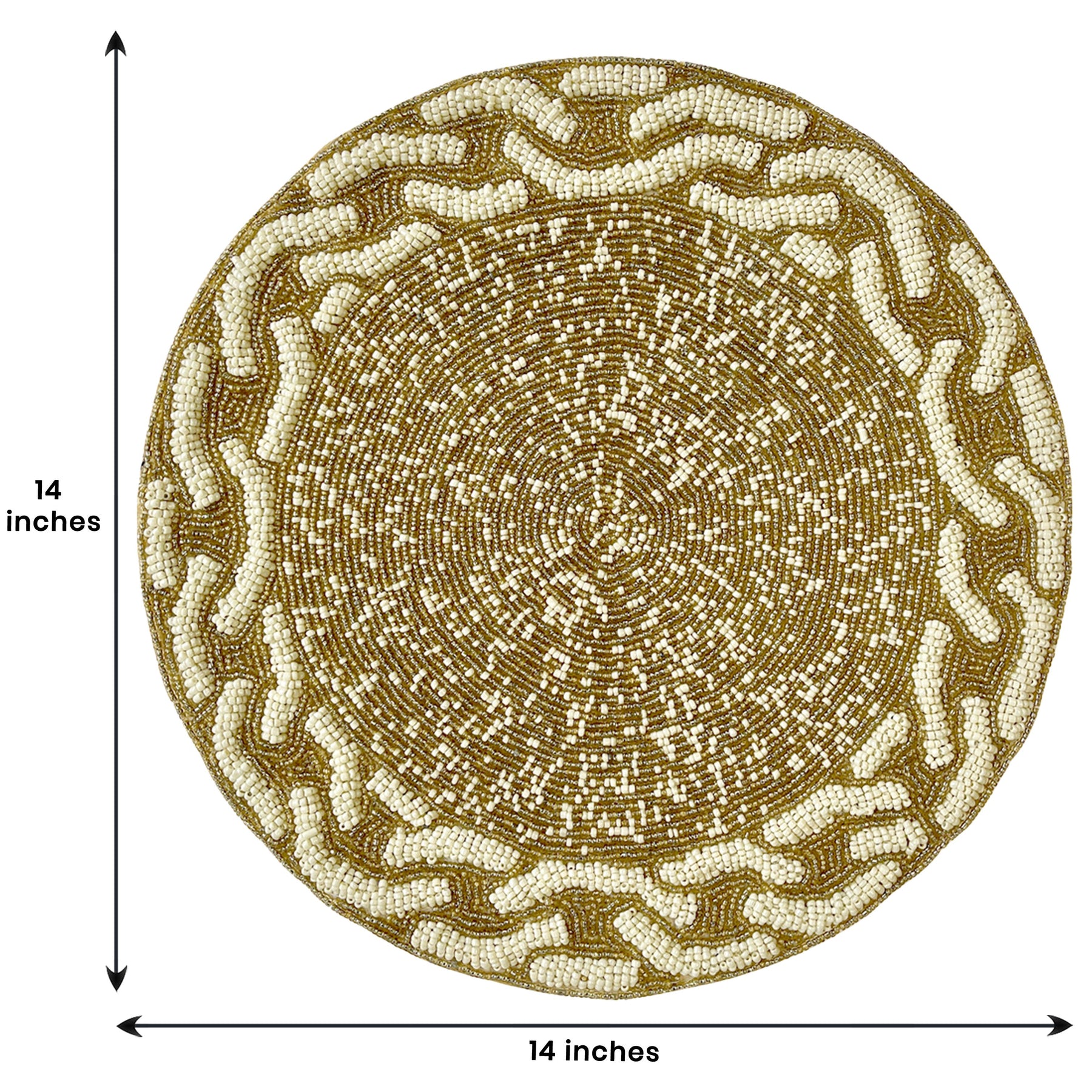 The Floy Beaded Placemats - Decozen