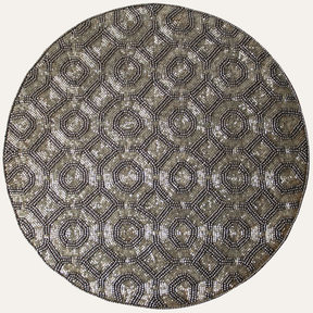 Steinbach Grace Beaded Placemats - Decorative Dining Table Décor 14 inch - Decozen