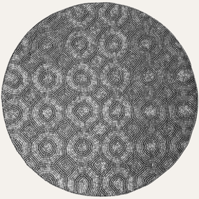 Adella Bloom Beaded Placemats - Decorative Dining Table Décor 14 inch - Decozen