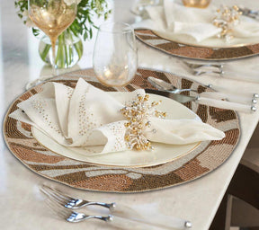 The Haings Beaded Placemats - Decozen