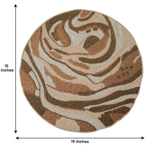 The Haings Beaded Placemats - Decozen