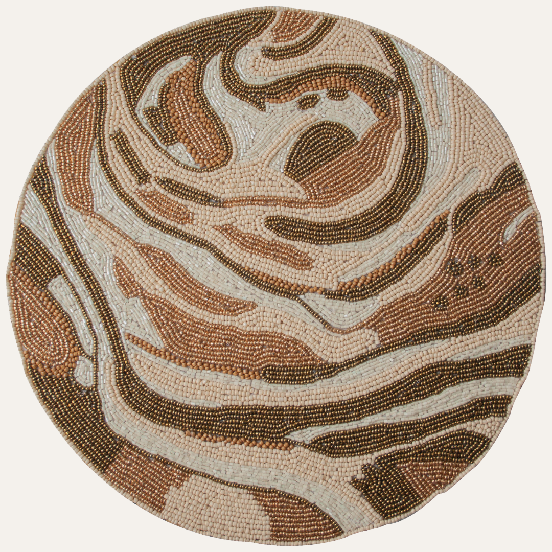 The Haings Beaded Placemats - Decozen